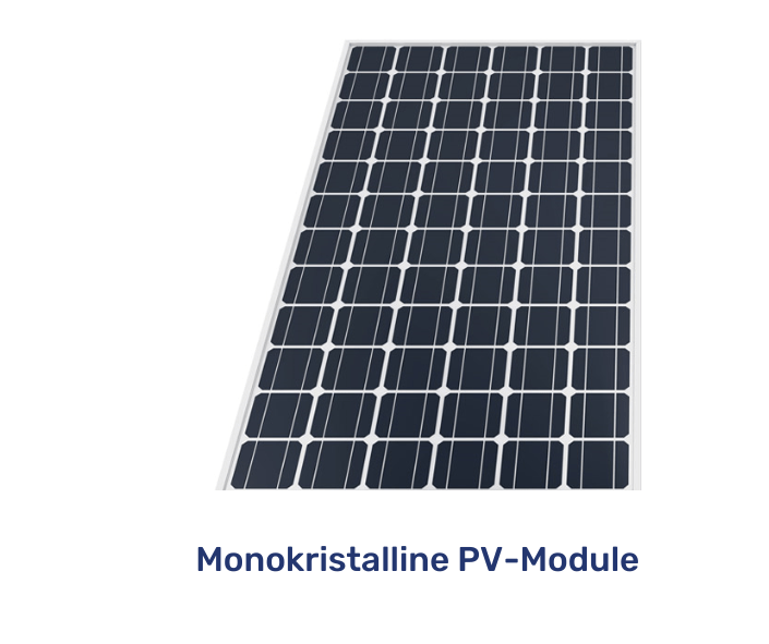 Monokristalline PV-Module