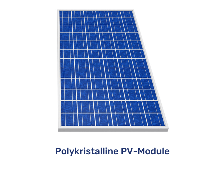 Polykristalline PV-Module