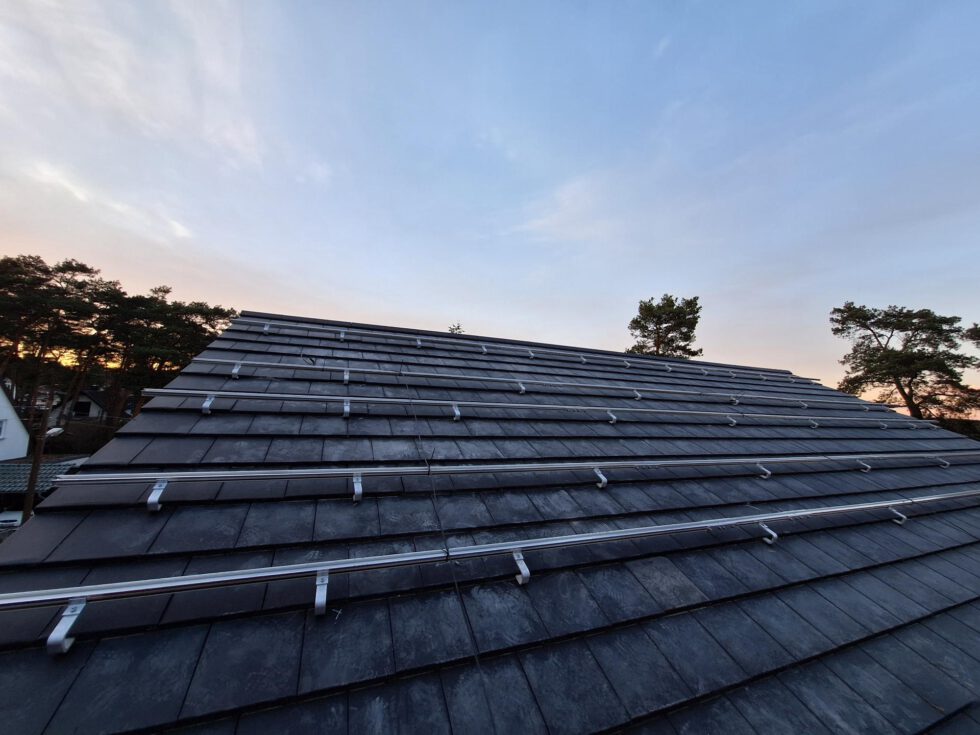Aufbau Solaranlage Vorbereitung