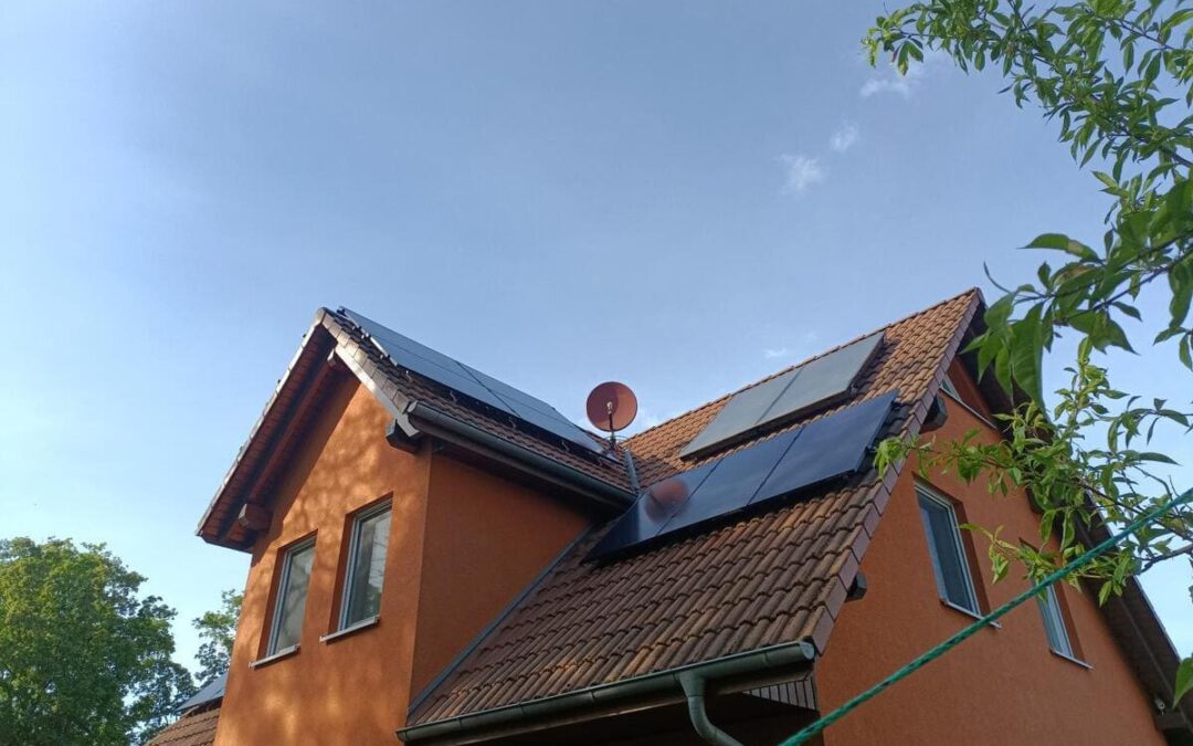 Solaranlage in Berlin-Gatow