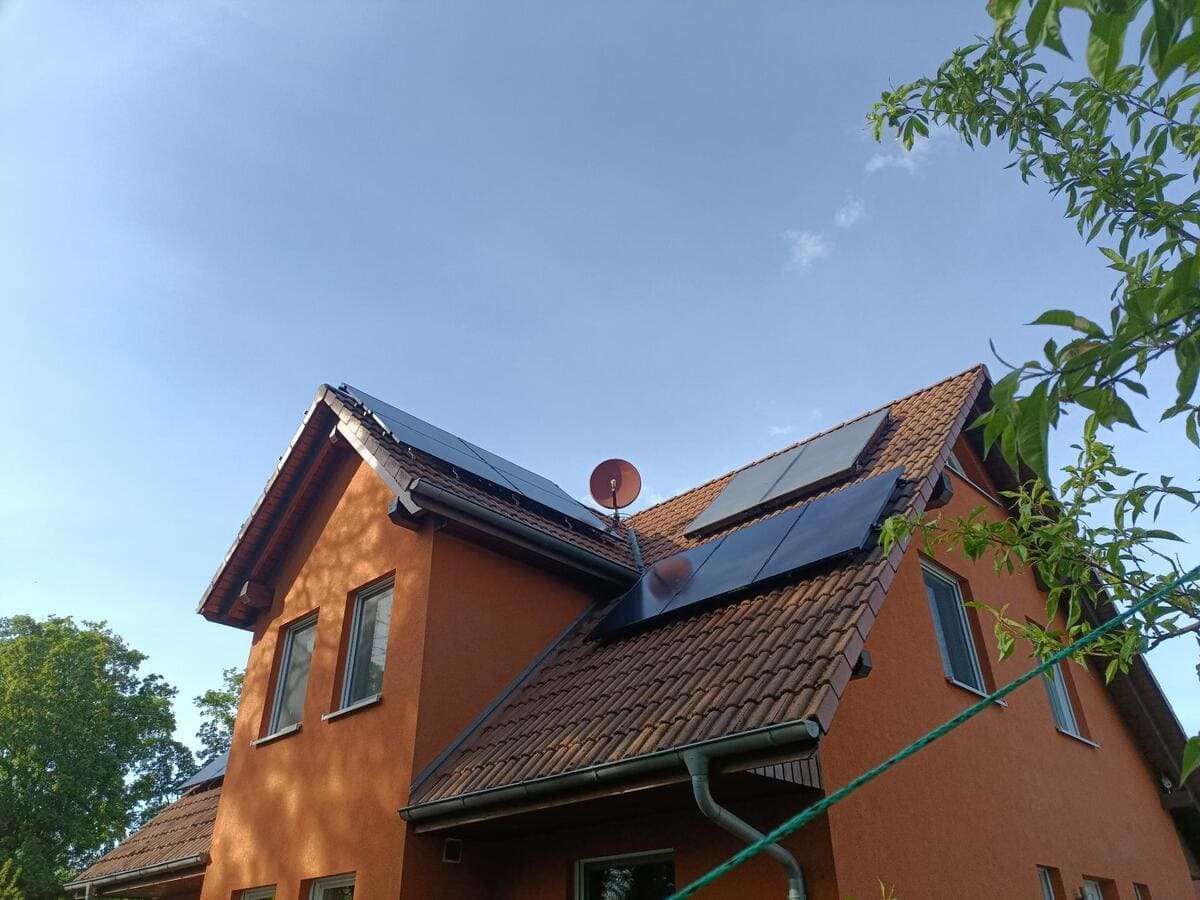 Solaranlage in Berlin-Gatow