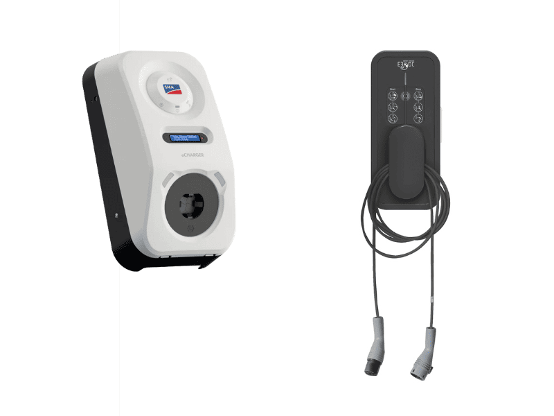 Wallbox von SMA & E3DC